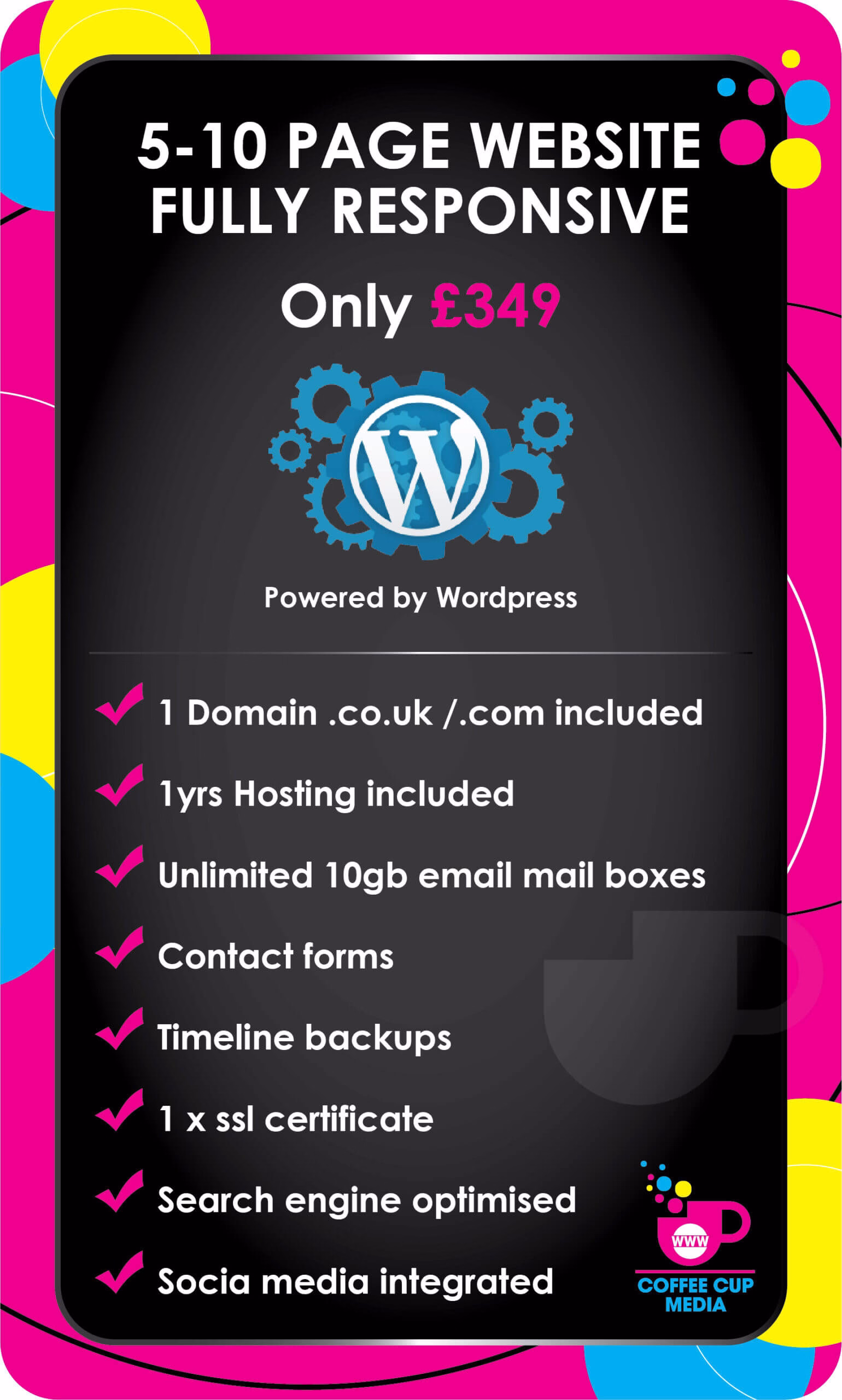 5-10 Page Website