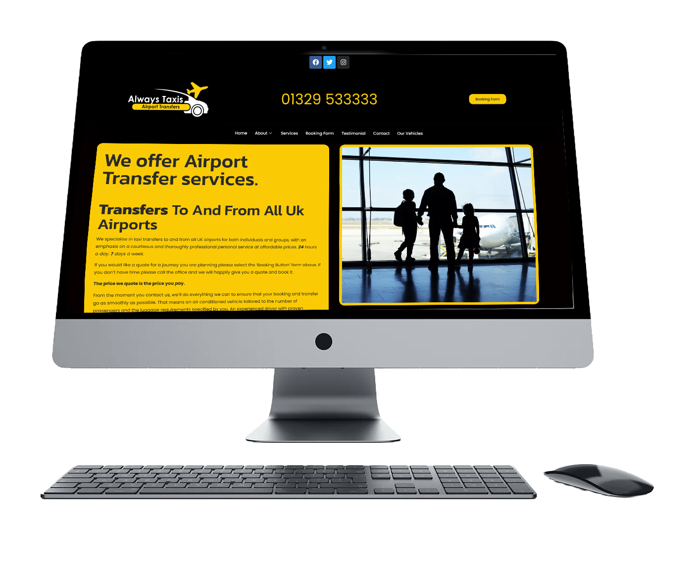 Always Taxis New Website